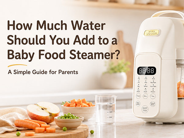 How much water should you add to a baby food steamer? A simple guide for parents