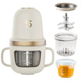 Glass Baby Food Maker, 2 Speed Modes Baby Food Mill, Processor Set | SosekiBaby FM02 Iovry