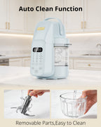 Automatic Baby Food Maker Glass Puree Processor Steamer & Blender | FM01
