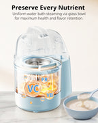 Automatic Baby Food Maker Glass Puree Processor Steamer & Blender | FM01