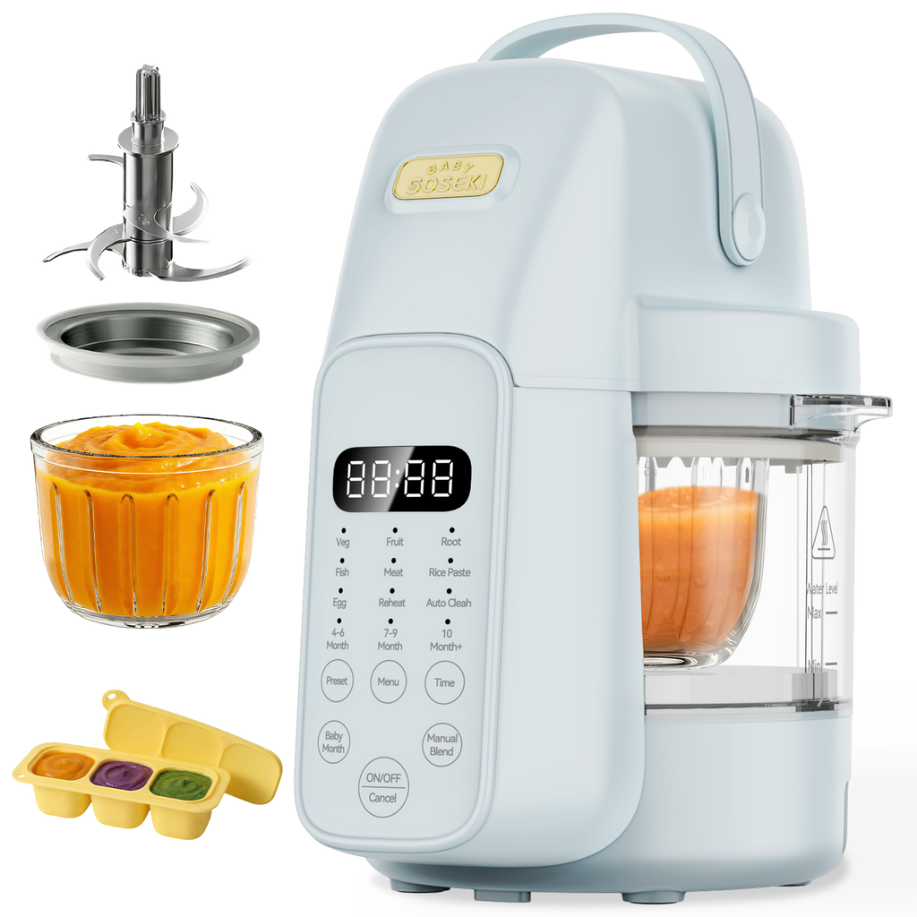 Automatic Baby Food Maker Glass Puree Processor Steamer & Blender | FM01