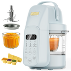 Automatic Baby Food Maker Glass Puree Processor Steamer & Blender | FM01