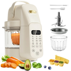 Baby Food Maker Glass Automatic Puree Processor Steamer & Blender, BPA-Free | SosekiBaby FM01
