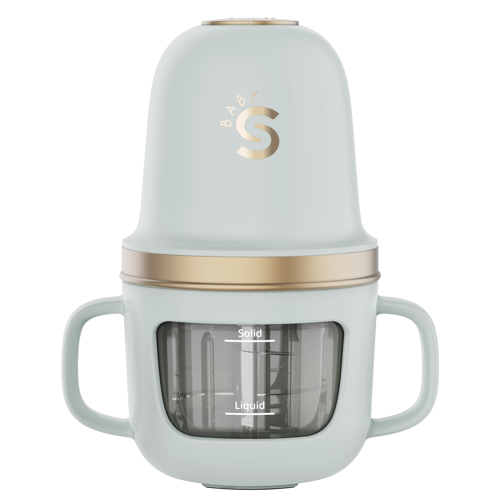 Glass Baby Food Maker, 2 Speed Modes Baby Food Mill, Processor Set | SosekiBaby FM02